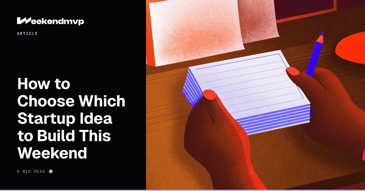 A stack of index cards on a dark desk with one card pulled forward under lavender side light