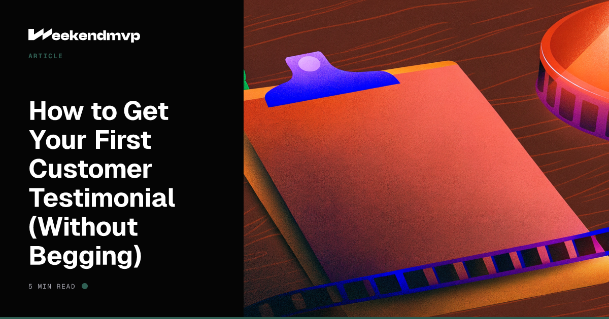 A clipboard with a blank checklist on a dark desk, one emerald beam along the metal clip, no readable text